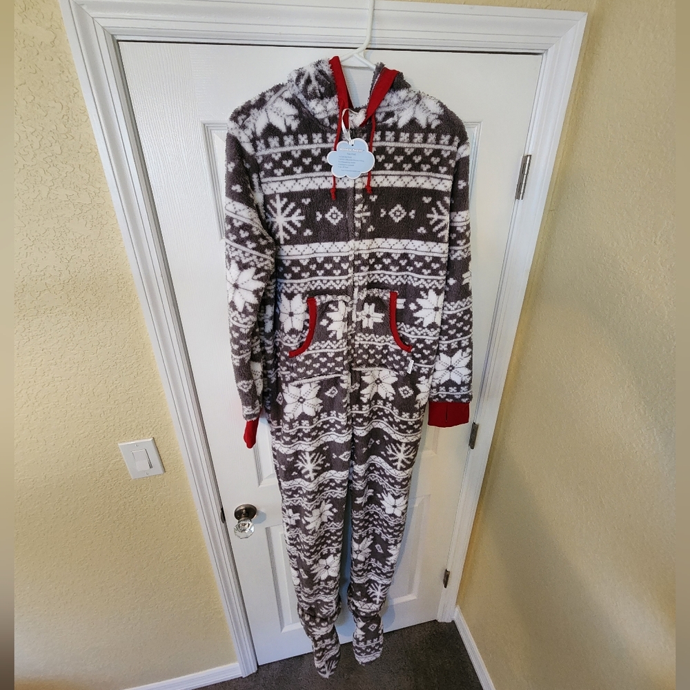 Hoodie Footie Women's Medium